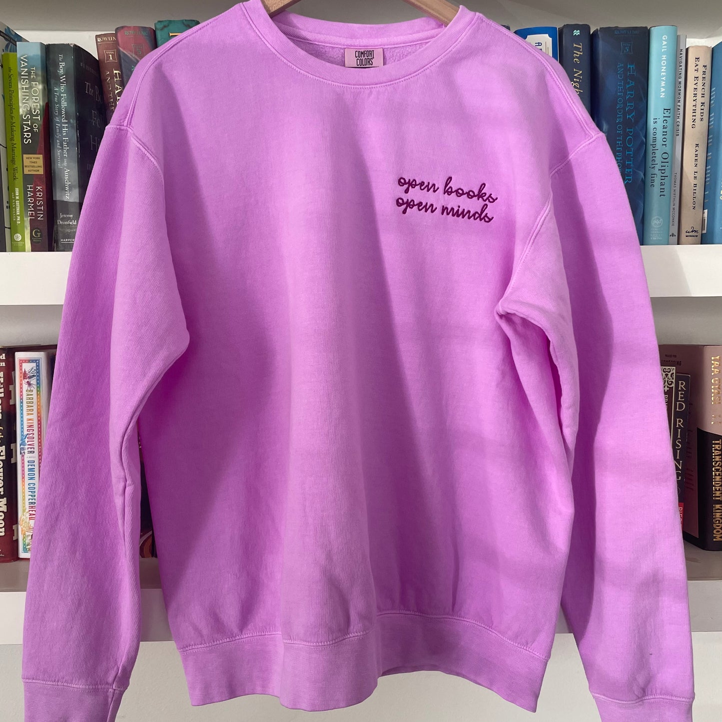 Open Books Open Minds Sweatshirt