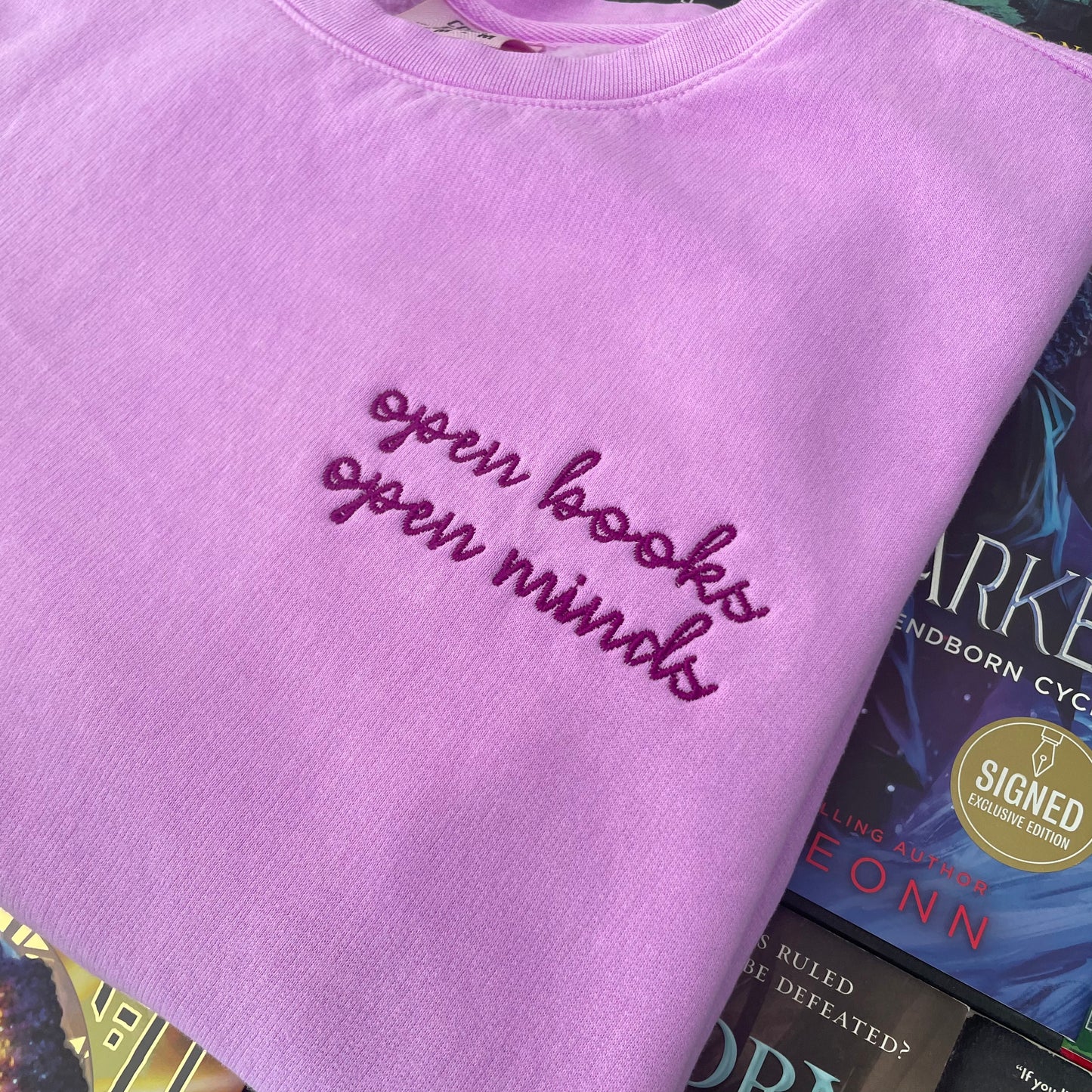 Open Books Open Minds Sweatshirt