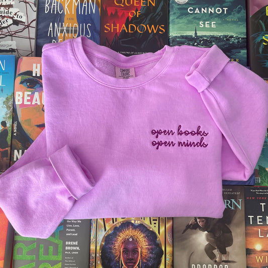 Open Books Open Minds Sweatshirt